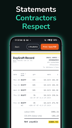 DayGraft — CIS Day Tracker Screenshot 3