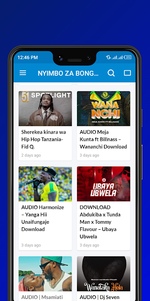 Nyimbo za Bongo Fleva Screenshot 1