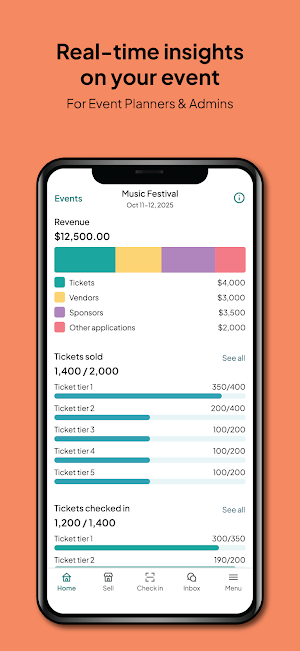 Eventeny - Organize Events Screenshot 0