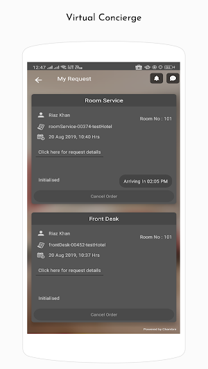 Chambrè Hotels Screenshot 1
