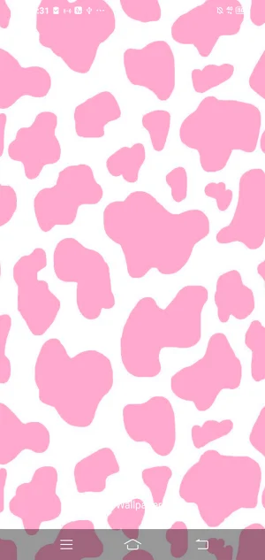 Cow Print Simple Wallpaper Screenshot 3