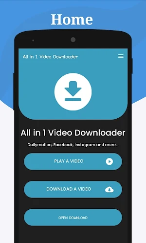 All in One Video Downloader Screenshot 0