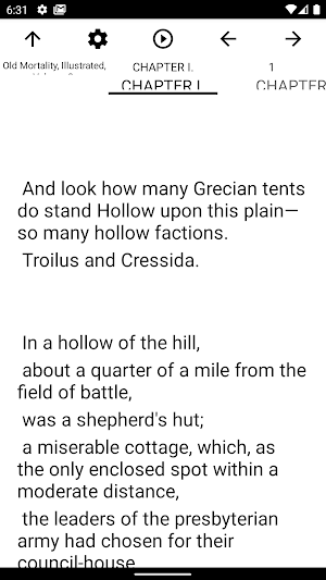 Book, Old Mortality, Illustrat Screenshot 1