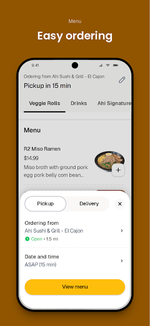 Ahi Sushi & Grill - El Cajon Screenshot 2