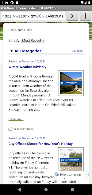 MYWestU Screenshot 2