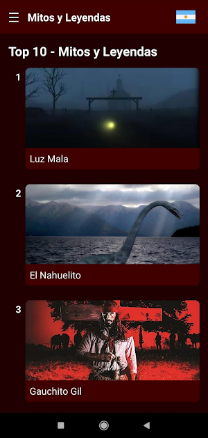 Mitos y Leyendas - Argentina Screenshot 1