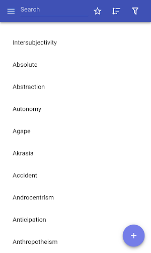 Philosophical terms Screenshot 0