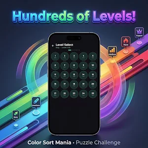 Zen Palette: Color Sort Puzzle Screenshot 2