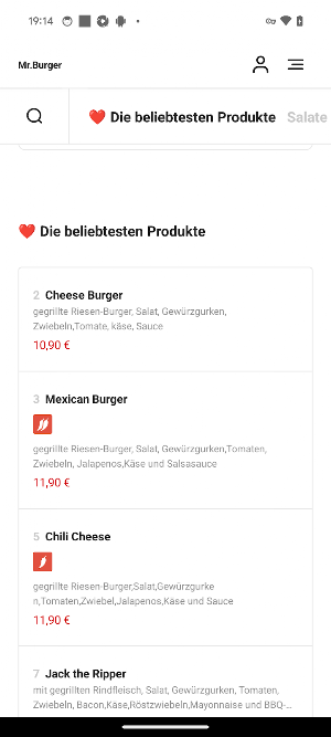Mr.Burger Screenshot 2