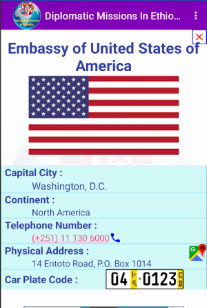 Diplomatic Missions In Ethiopi Screenshot 1