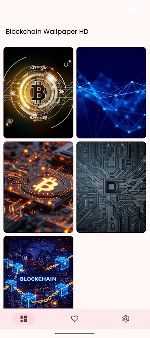 Blockchain Wallpaper HD & 4K Screenshot 1