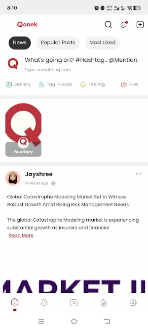 Qonek Mega App Screenshot 2