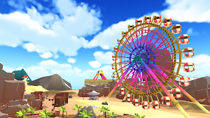 Donald Donkey Amusement Park Western Desert Theme Screenshot 0