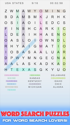 Word Search Puzzles : Classic Word Games Screenshot 0