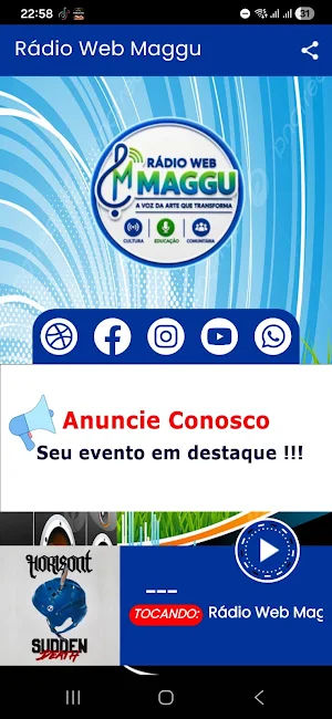 Rádio Web Maggu Screenshot 0