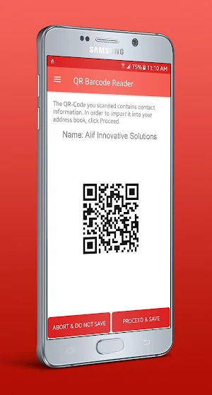 QR & Barcode Scanner Pro Screenshot 1