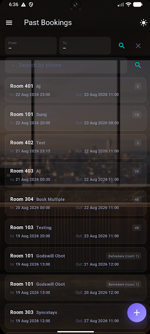 Syncstays Screenshot 3