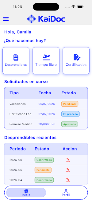 KaiDoc Portal Screenshot 1