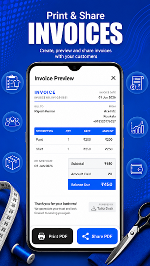 TailorDesk Screenshot 1