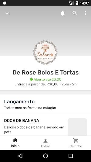 De Rose Bolos E Tortas Screenshot 0