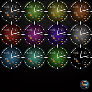 Elemental Clock - watch face Screenshot 2