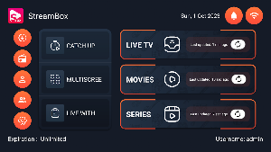 StreamBox - IPTV Player Screenshot 1