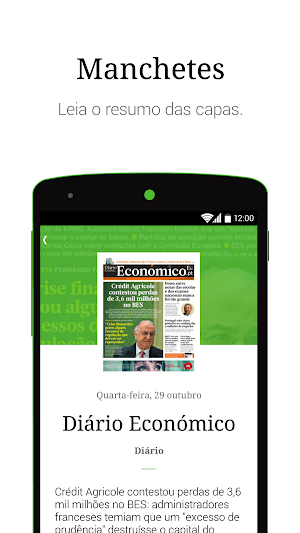 SAPO Jornais Screenshot 2