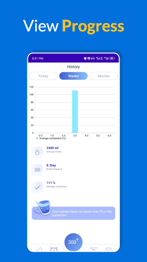 Drink water reminder & tracker Screenshot 3