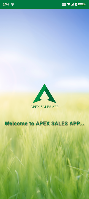 APEX SALES APP Screenshot 0