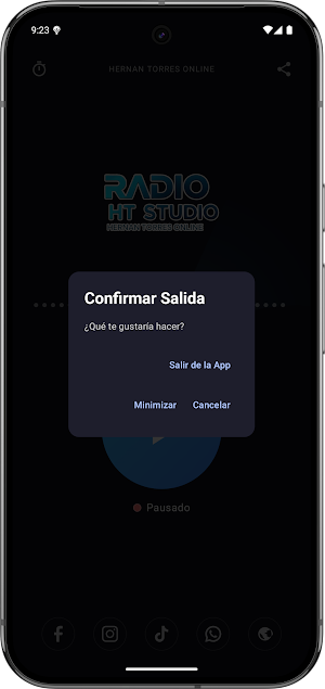 Radio HT Studio - Paraguay Screenshot 3