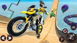 GT Moto Stunt Driving Game Screenshot 2
