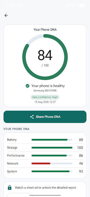 Phone DNA Screenshot 2