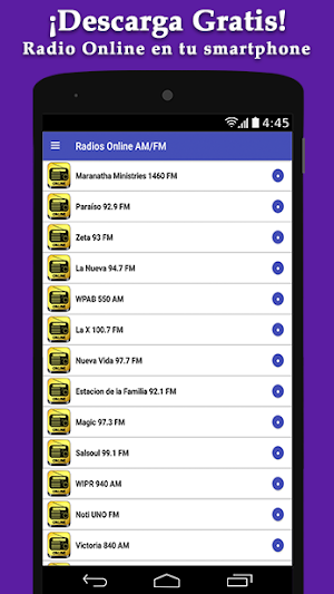 Radios de Puerto Rico Gratis - Radio Online Screenshot 0