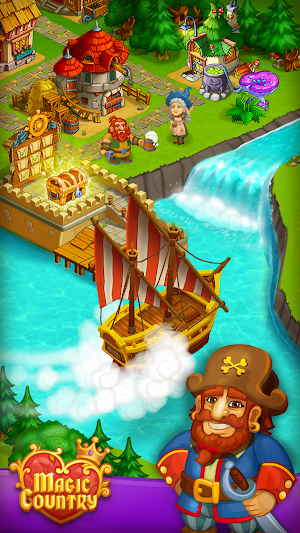 Magic City: fairy farm and fairytale country Screenshot 2