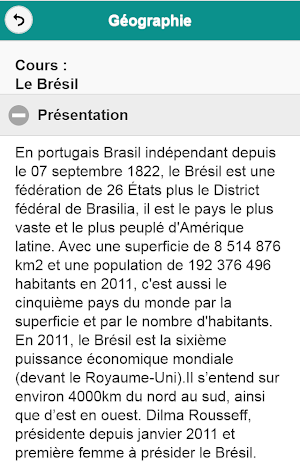 Géographie : Cours Screenshot 1