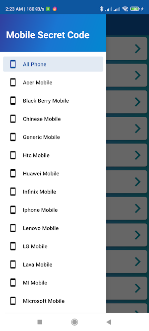 All Mobile Secret Code 2021 Screenshot 1