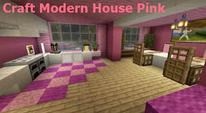 Craft Modern House Pink Screenshot 0