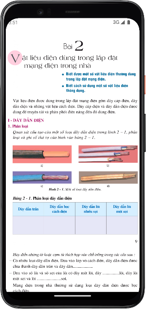 Công nghệ Lớp 9 LMDTN Screenshot 1