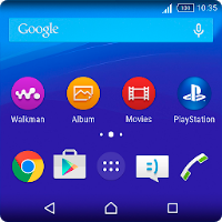 Back to Lollipop Xperia Theme 