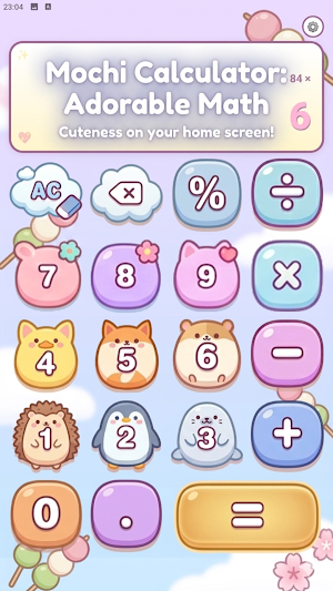 Mochi: Kawaii Calculator Screenshot 3