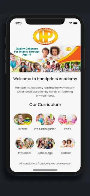 Handprints Childcare Screenshot 0