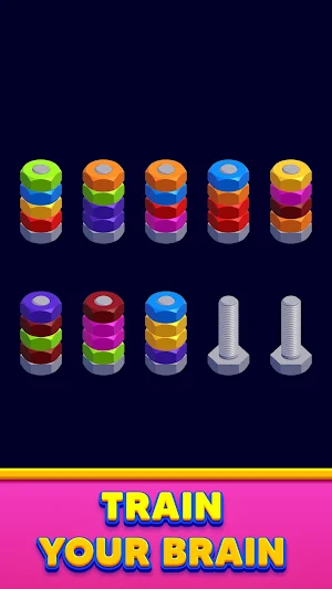 Nut Sort! Screenshot 1