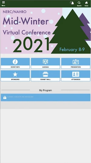 NERC/NAHRO Screenshot 0