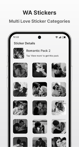 Romantic Stickers: WA Sticker Screenshot 3