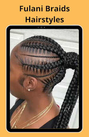 Fulani Braids Hairstyles Screenshot 3