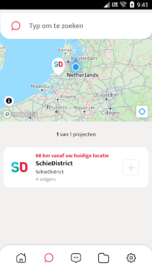 SchieDistrict BouwApp Screenshot 1