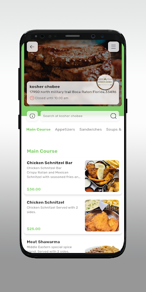 kosher chobee boca Screenshot 2