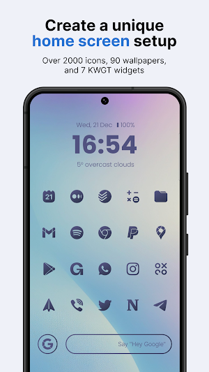 Lena Dark: Shapeless Icon Pack Screenshot 0