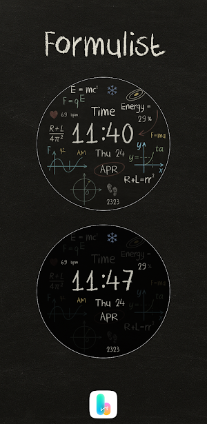 HSN005 Formulist Watch Face Screenshot 2