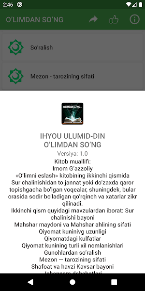 O’LIMDAN SO’NG... Screenshot 2